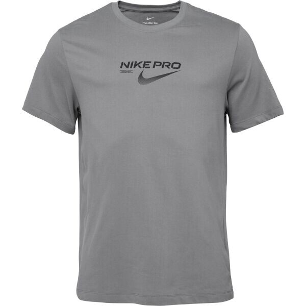 Nike DRI-FIT TEE PRO TRAINING M Pánské sportovní triko, tmavě šedá, velikost XXL