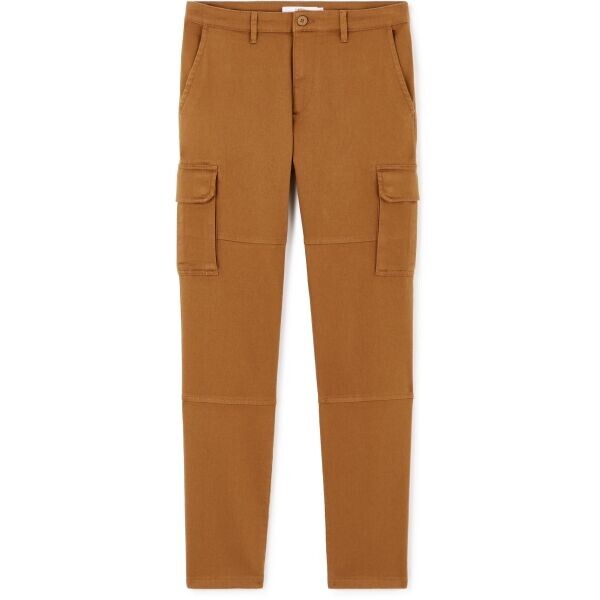 CELIO JOMAILLE Pánské kalhoty, hnědá, velikost