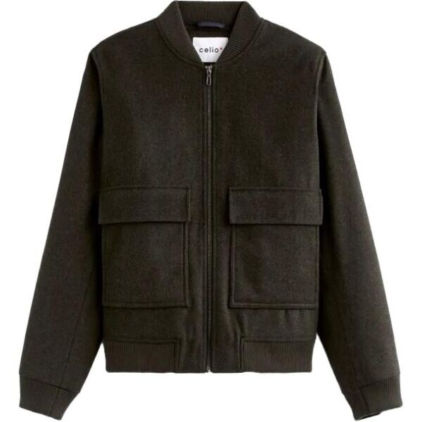 CELIO SUJOKER Pánská bunda, khaki, velikost