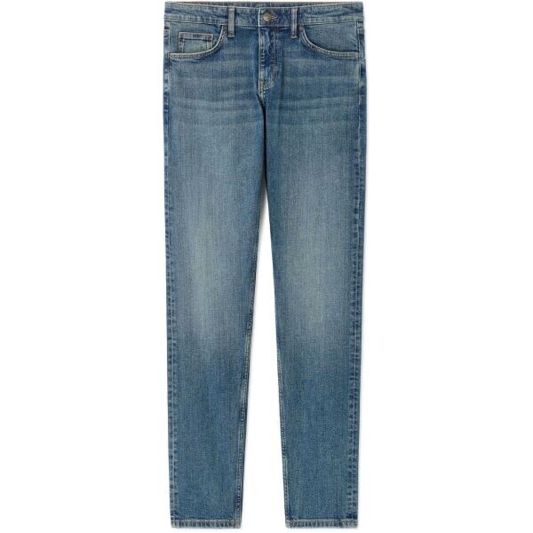 CELIO FOSKINNY1 Pánské skinny džíny, tmavě modrá, velikost