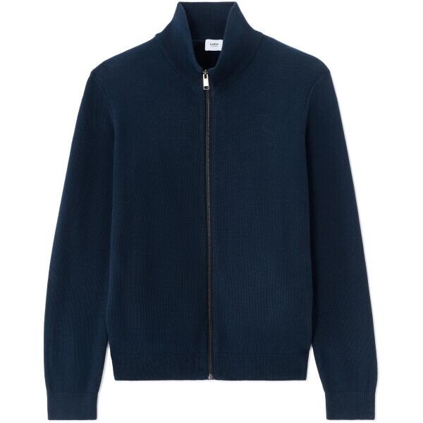 CELIO MELIMZIP Pánský svetr, tmavě modrá, velikost