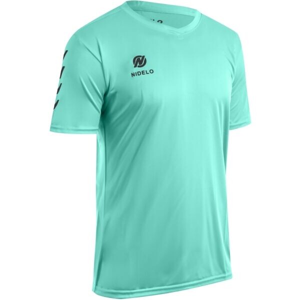 NIDELO PLAYER SHIRT NANTES Dětský sportovní dres, tyrkysová, velikost 8Y