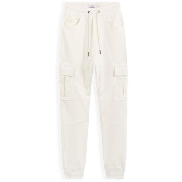 CELIO COKIT4 Pánské volnočasové kalhoty, bílá, velikost