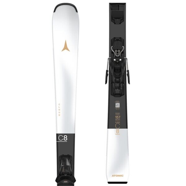 Atomic CLOUD C8 + M10 GW Dámské sjezdové lyže, bílá, velikost