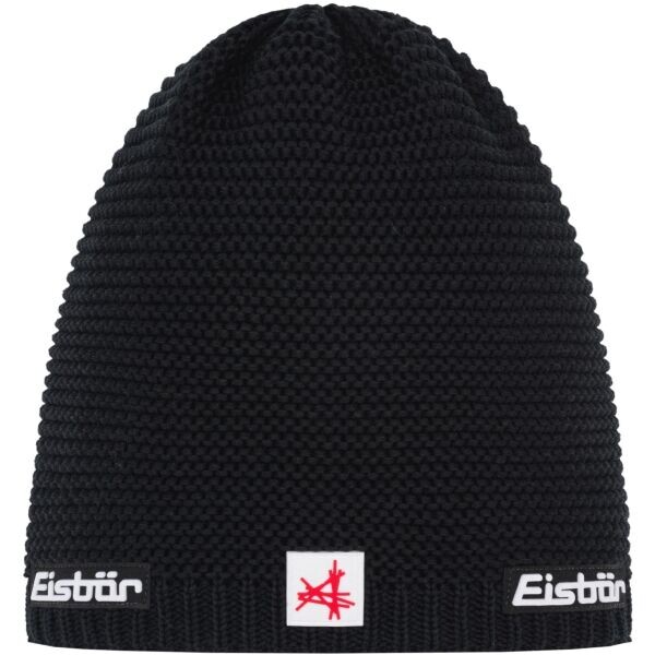 Eisbär CORSON OS Pánská zimní čepice, černá, velikost