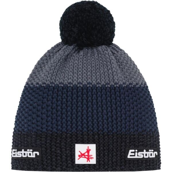 Eisbär STAR POMPON Univerzální zimní čepice, černá, velikost