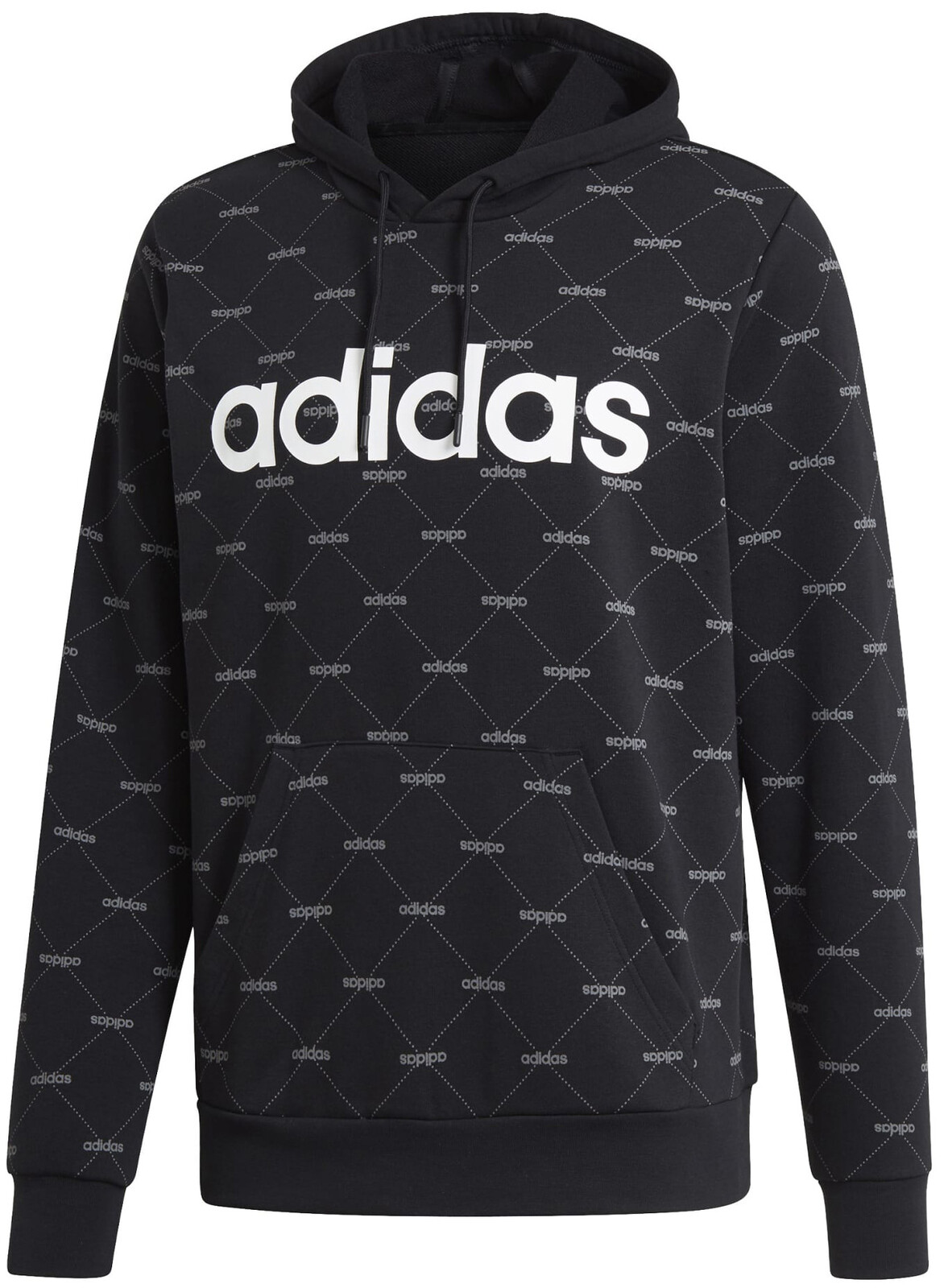 Mikina s kapucí adidas Sportswear linear graphic hoodie