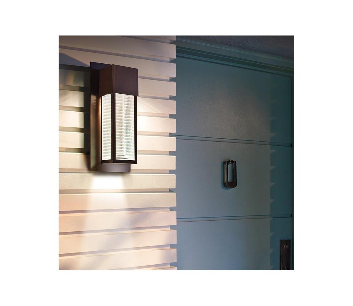 Elstead Kichler KL-SOREL2-M-LED-LED Venkovní svítidlo SOREL 1xGU10/7W/230V IP44 hnědá KL-SOREL2-M-LED