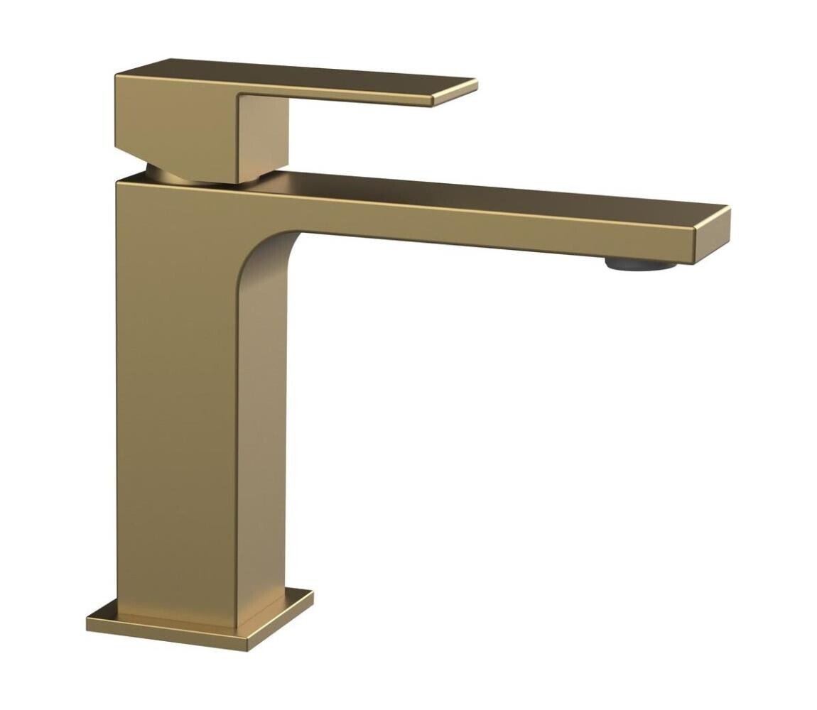 Sapho - Umyvadlová baterie CUBEMIX 15 cm matná zlatá CM002GB