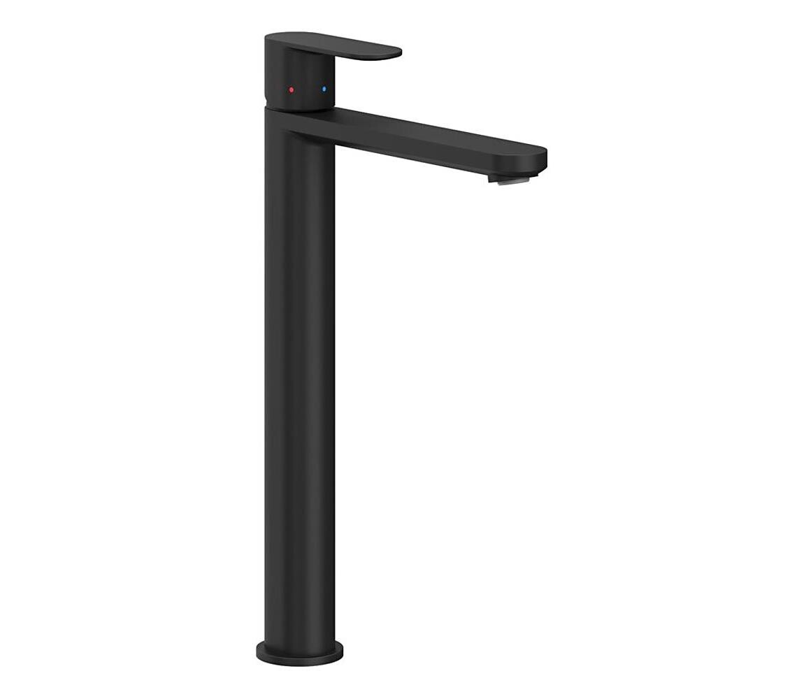 Ravak X070461 - Umyvadlová baterie CHROME 30 cm černá X070461