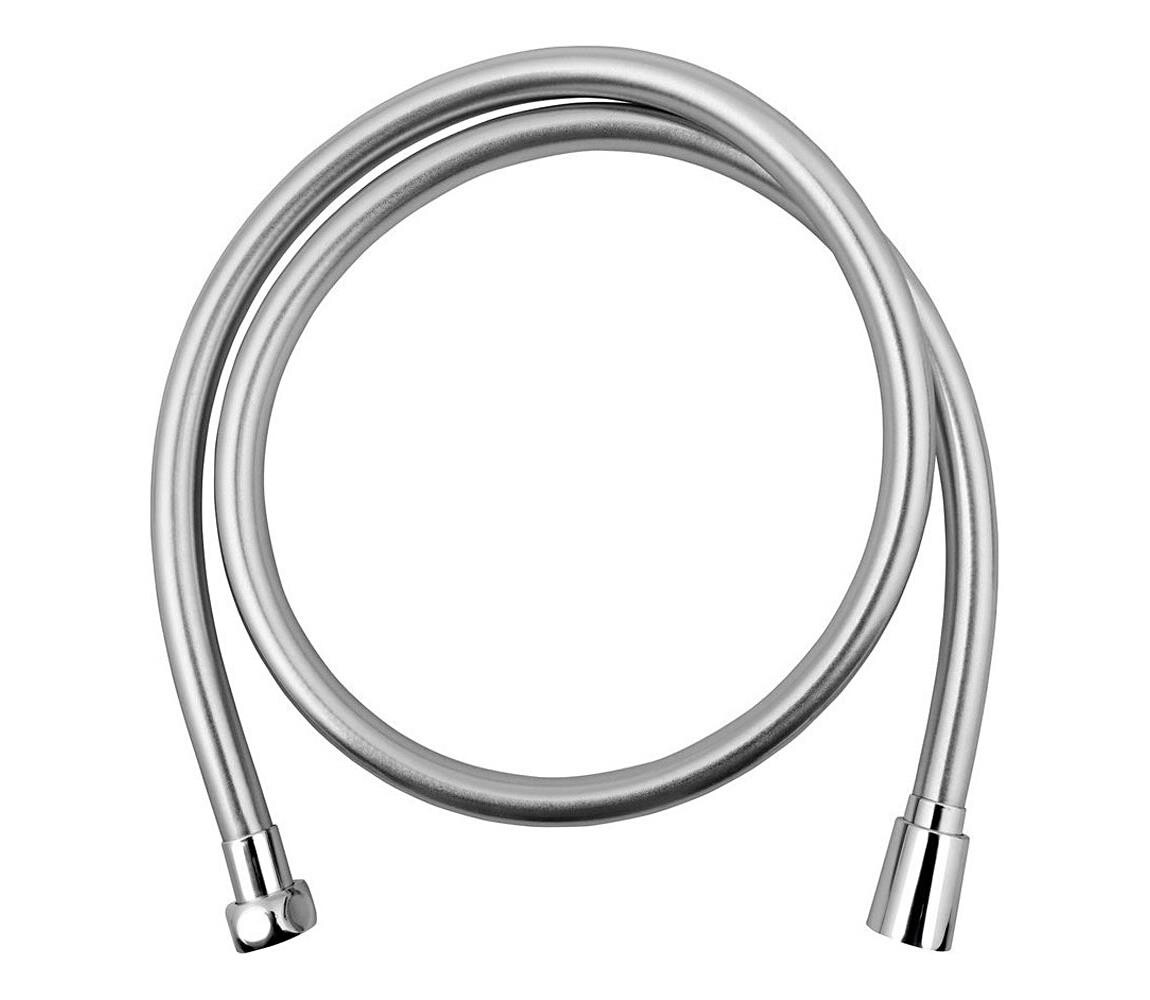 Sapho - Sprchová hadice SOFTFLEX 120 cm metalická stříbrná 1208-10