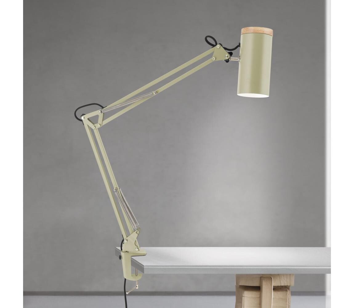 Orion - Stolní lampa s klipem GILI 1xE27/40W/230V zelená LA 4-1236 lichtgrün