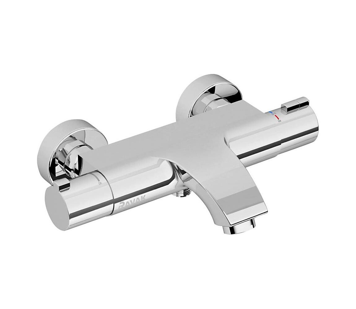 Ravak X070046 - Termostatická vanová baterie TERMO lesklý chrom X070046