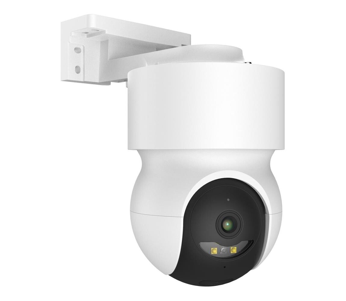 iGET 75020822 - Chytrá venkovní kamera se senzorem pohybu 2K 12V IP65 Wi-Fi bílá 75020822