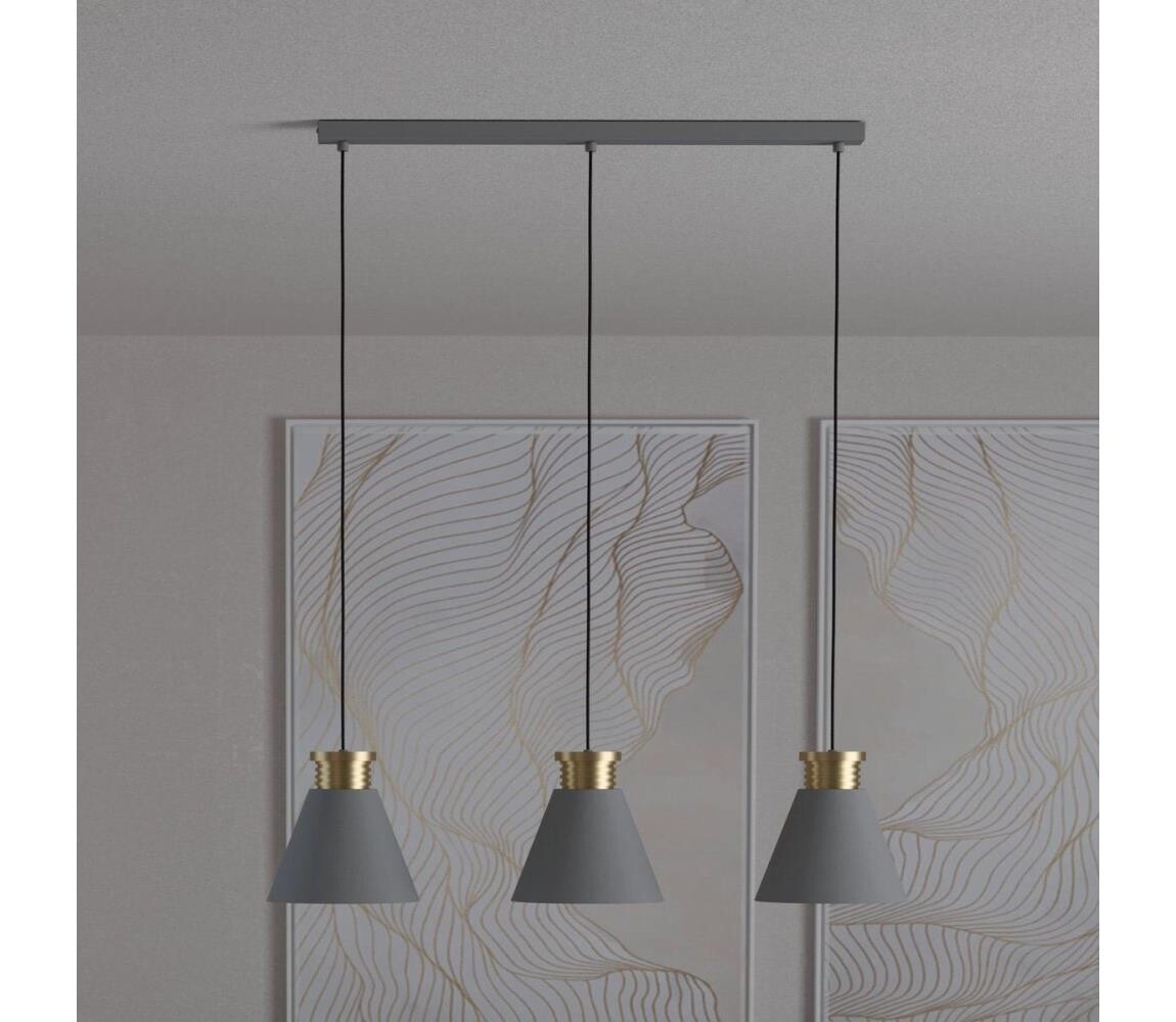 Eglo 43839 - Lustr na lanku TWICKEN 3xE27/40W/230V 43839