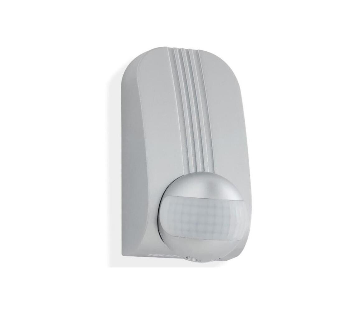 Telefunken 306504TF - Venkovní senzor pohybu 180° IP44 stříbrná 306504TF