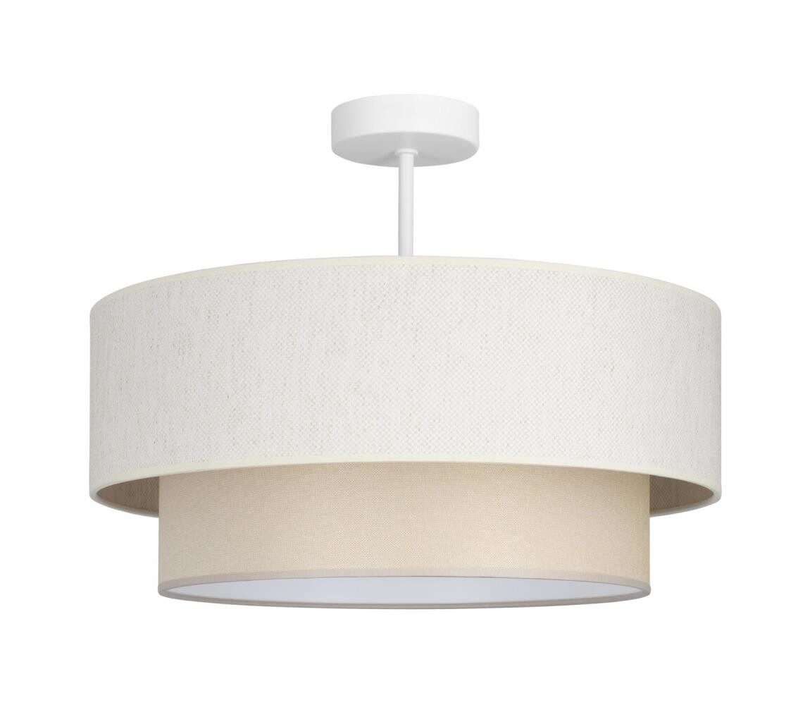 Přisazený lustr NATIA 1xE27/60W/230V krémová H0233