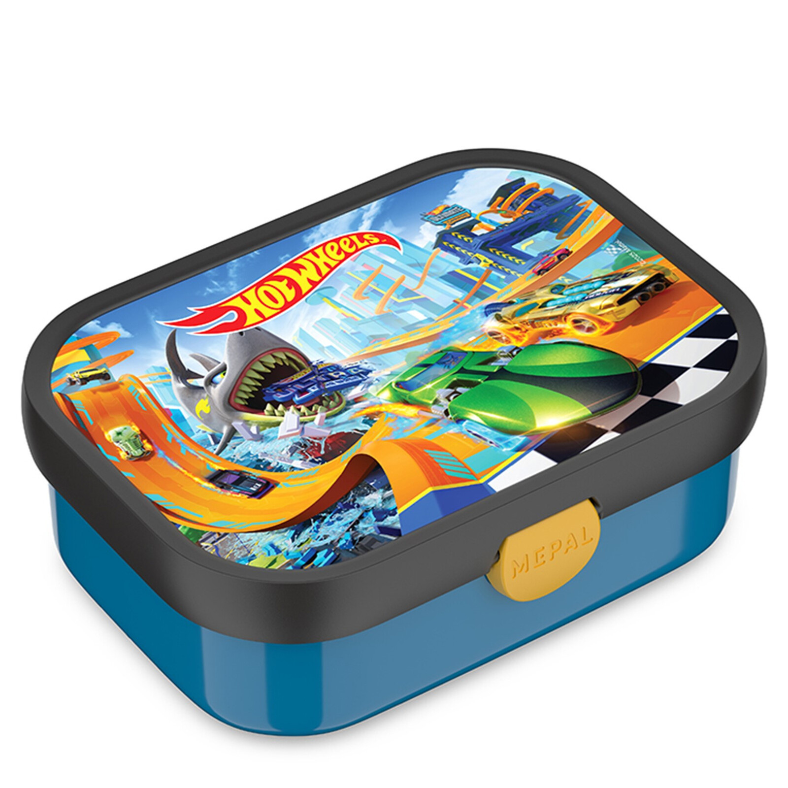 Dětský svačinový box Campus, 750ml, Mepal, Hot wheels