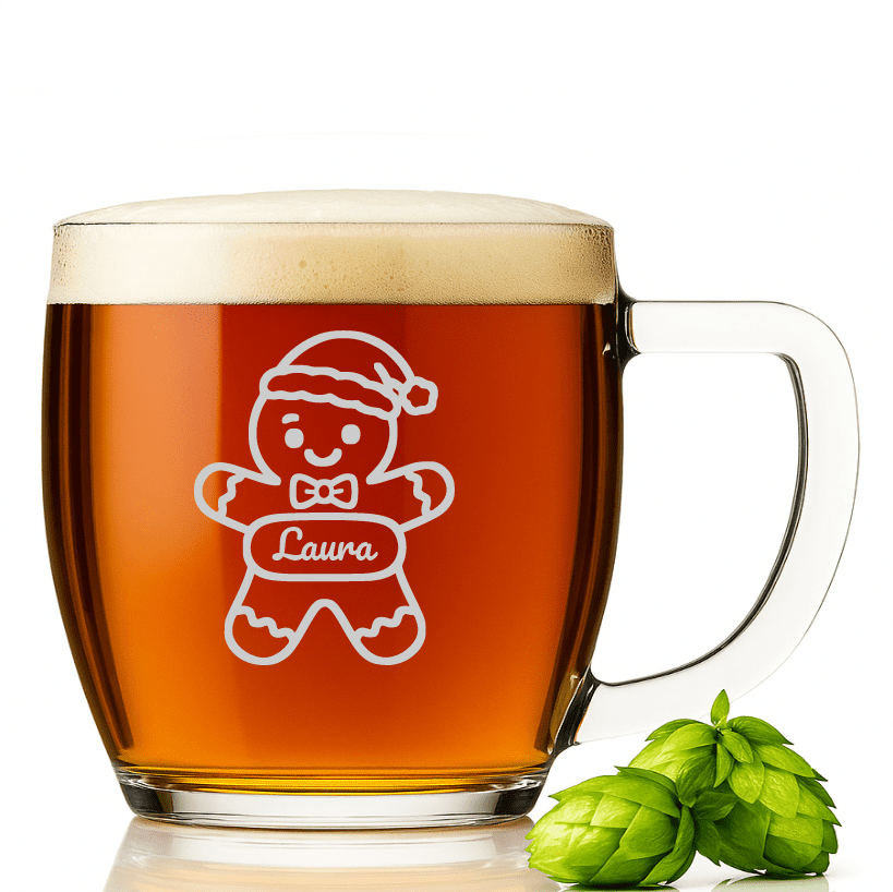 Dekorant Vánoční pivní třetinka VIENNA 300 ml 1KS