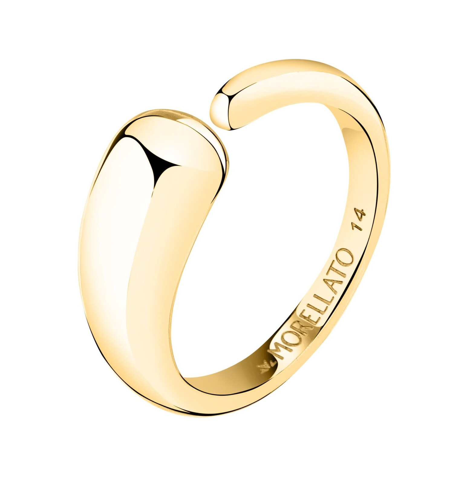 Výrazný pozlacený prsten pro ženy Design SAYP1601 Morellato / Obvod: 58 mm - 58 mm