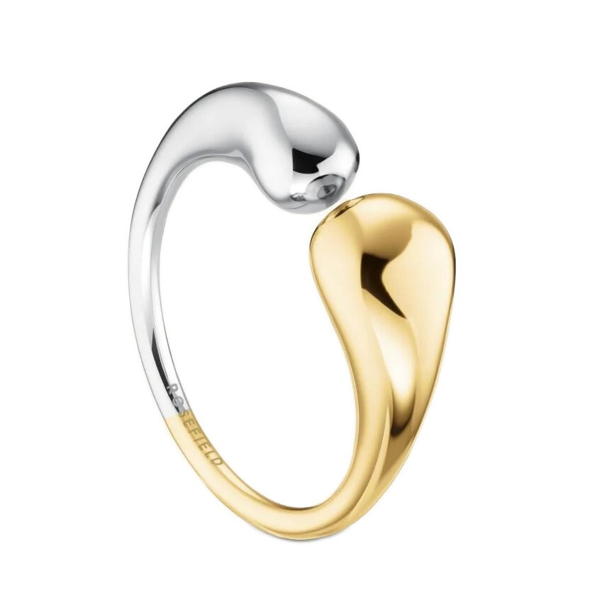 Stylový bicolor prsten pro ženy Dome JRDD50D Rosefield / Obvod: 50 mm - 50 mm