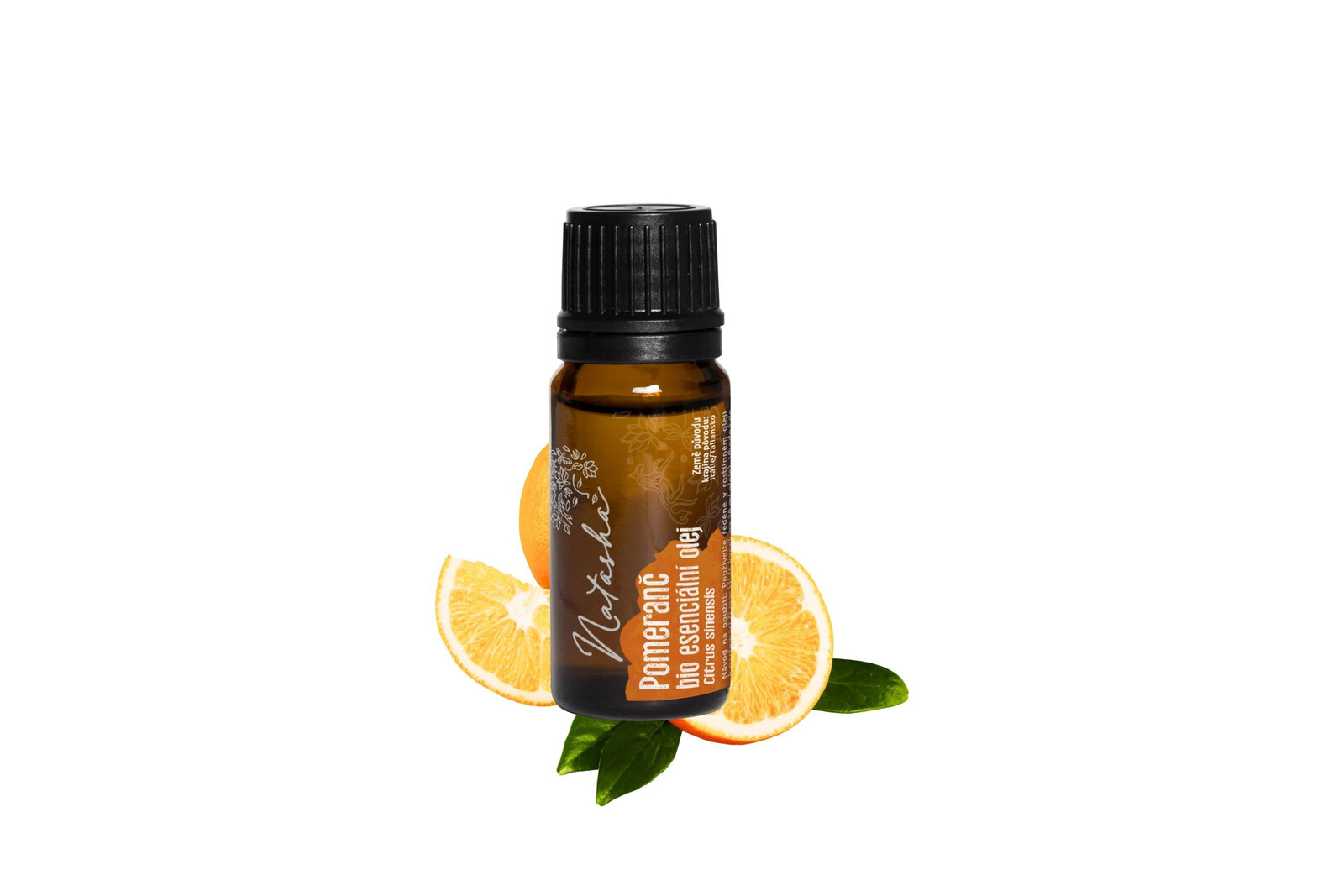 Natasha Esenciální olej BIO (10 ml) - Pomeranč
