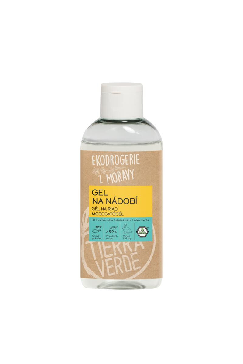 Tierra Verde Gel na nádobí - BIO sladká máta 100 ml