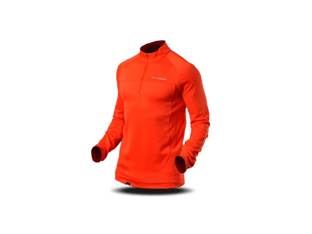 Trimm mikina CUBE orange Velikost: S