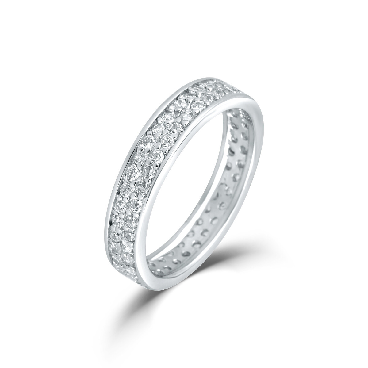 Prsten se syntetickými kameny 126-488-0031 50