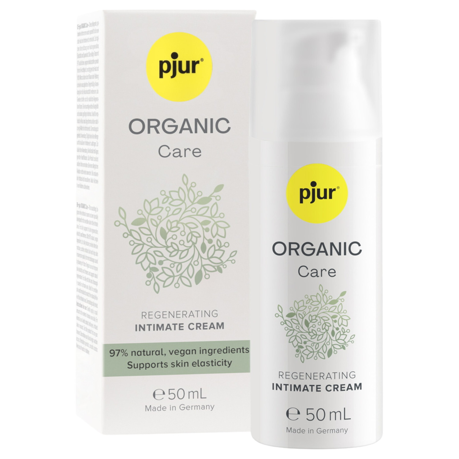 Pjur Organic Care - regenerační intimní krém (50ml)