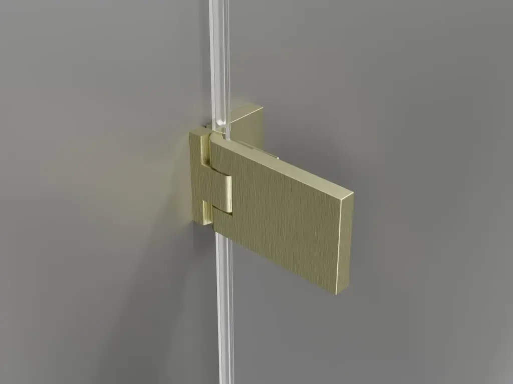 MEXEN LUNAR nástěnný pant pro 836 /2 kusy/, zlatá kartáčovaná 830-16-55