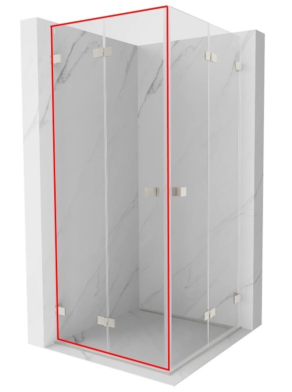 MEXEN LUNAR dveře (Šx2) sklo 60x200 cm 6 mm, transparentní 836-060-000-00-00