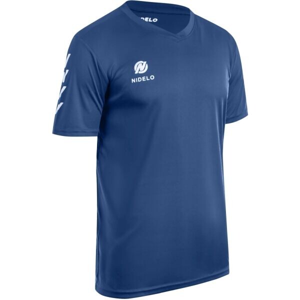 NIDELO FOOTBALL SHIRT NANTES Dětský fotbalový dres, tmavě modrá, velikost 8Y