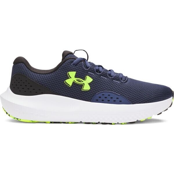 Under Armour CHARGED SURGE 4 Pánská běžecká obuv, tmavě modrá, velikost 47.5
