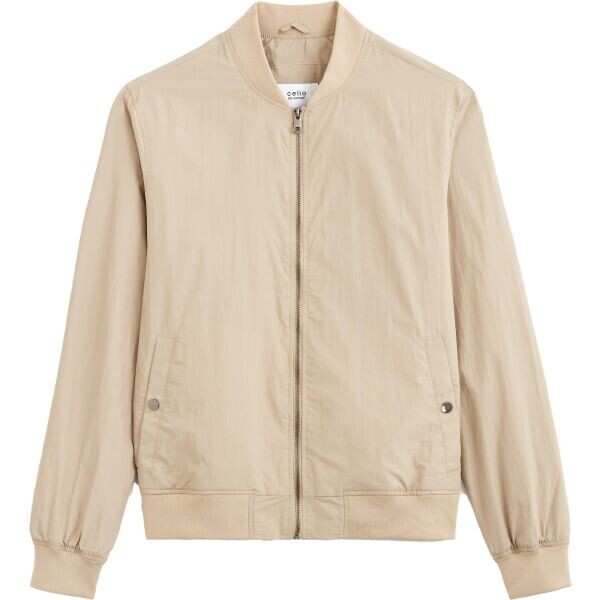 CELIO DUBLUZ Pánská bunda, béžová, velikost