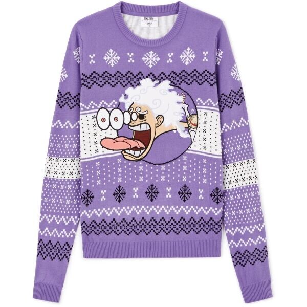 CELIO LJEONEUW Pánský svetr, fialová, velikost