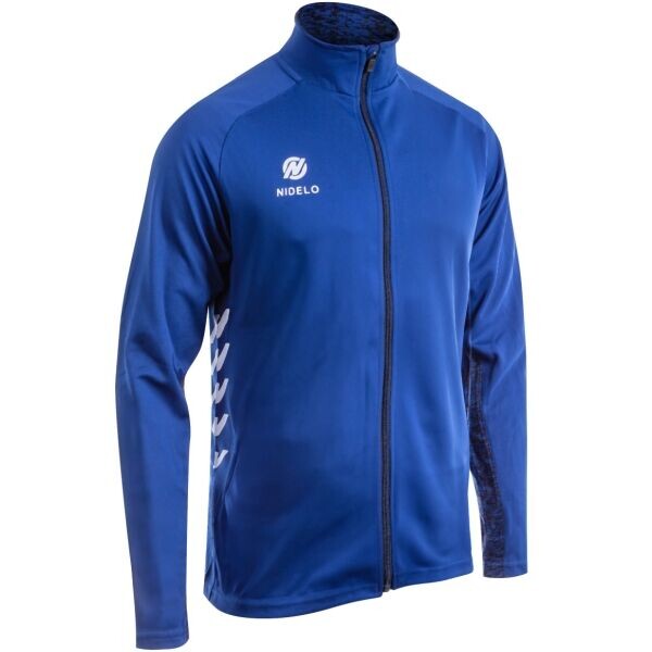 NIDELO TRAINING ZIP JACKET NANTES Dětská tréninková mikina, tmavě modrá, velikost 14Y