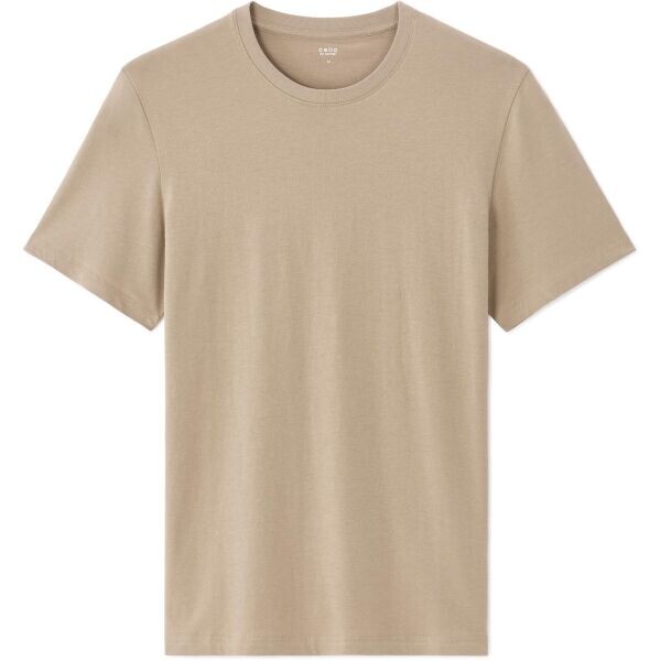CELIO TEBASE Pánské tričko, béžová, velikost