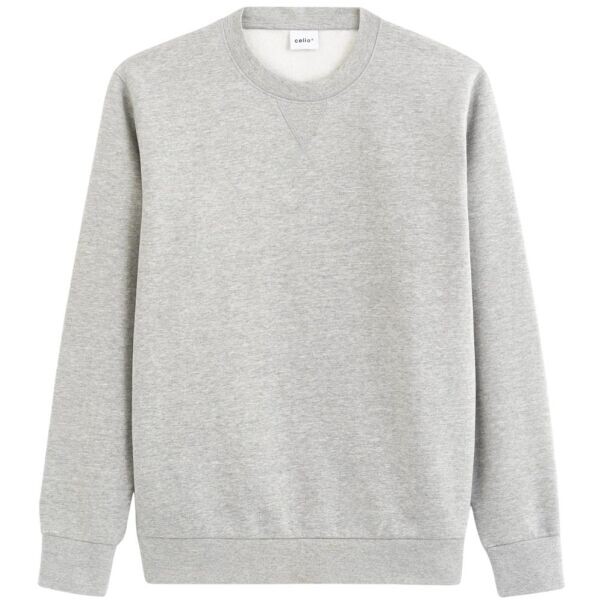 CELIO VESEVEN Pánská mikina, šedá, velikost