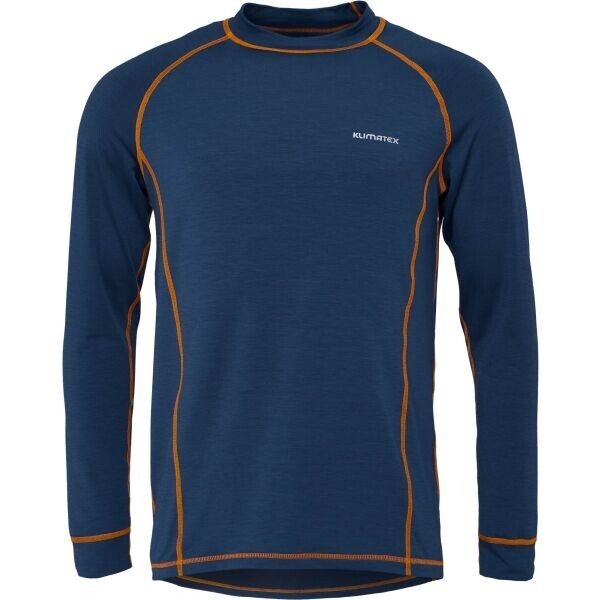 Klimatex ASGER THERMOPLUS+ Pánské funkční triko, tmavě modrá, velikost