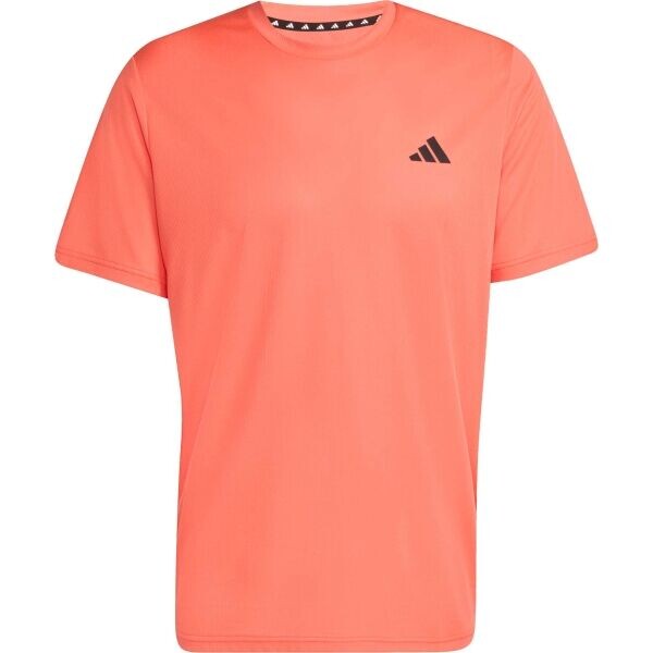 adidas TRAIN-ESSENTIALS BASE TEE Pánské sportovní triko, oranžová, velikost