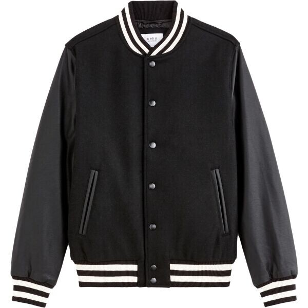 CELIO FUVARSI Pánská bunda, černá, velikost