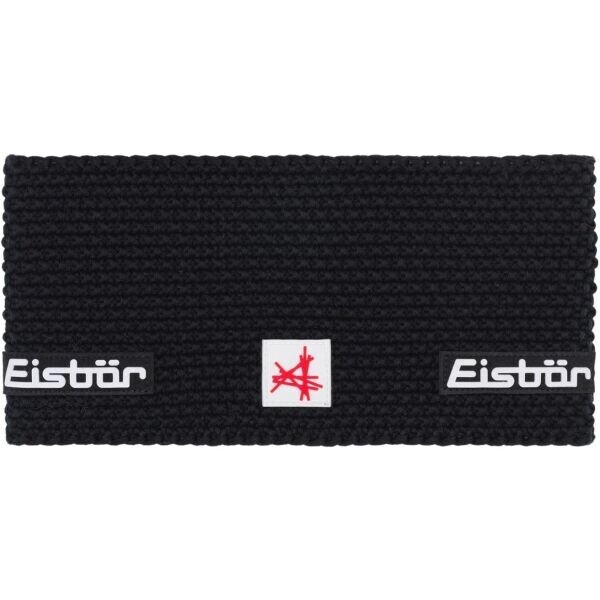 Eisbär JAMIE Dámská zimní čelenka, černá, velikost