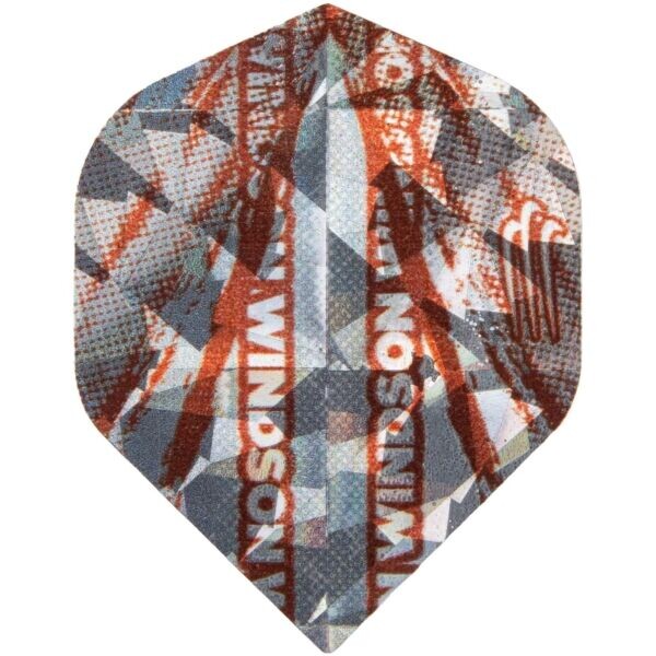 Windson BLEED POINT 3 KS Letky na šipky, stříbrná, velikost