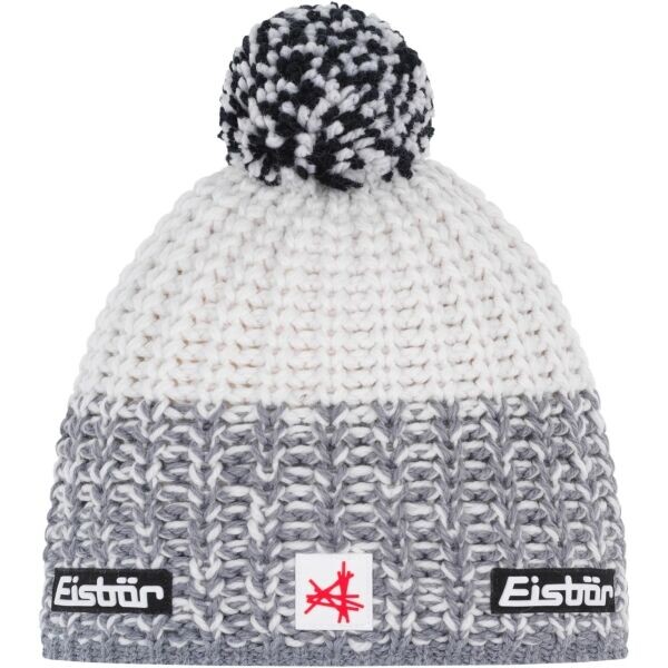 Eisbär REFOCUS POMPON Dámská zimní čepice, bílá, velikost