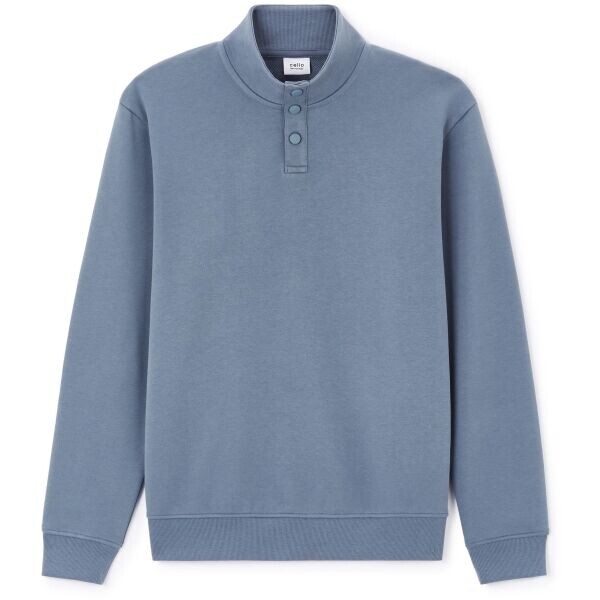 CELIO JECHAVIRE Pánská mikina, modrá, velikost