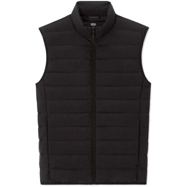 CELIO MULIGHTSL Pánská zimní vesta, černá, velikost