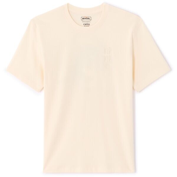 CELIO LMEAVA Pánské tričko, béžová, velikost