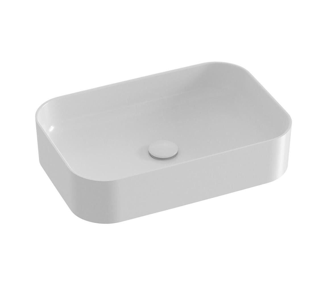 Ravak XJX01155002 - Umyvadlo na desku CERAMIC SLIM 55x37 cm keramika/bílá XJX01155002