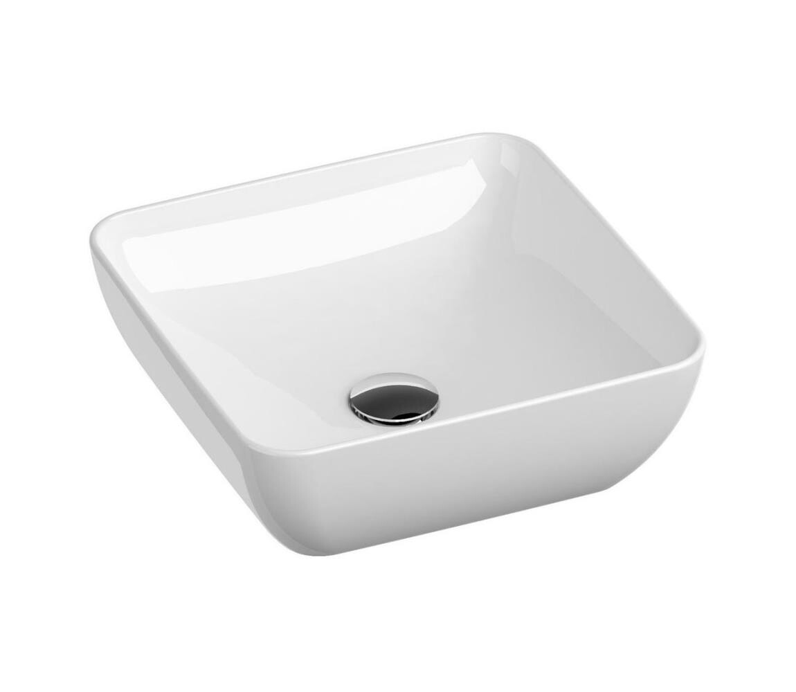 Ravak XJX01138001 - Umyvadlo na desku UNI SLIM 38x38 cm keramika/bílá XJX01138001